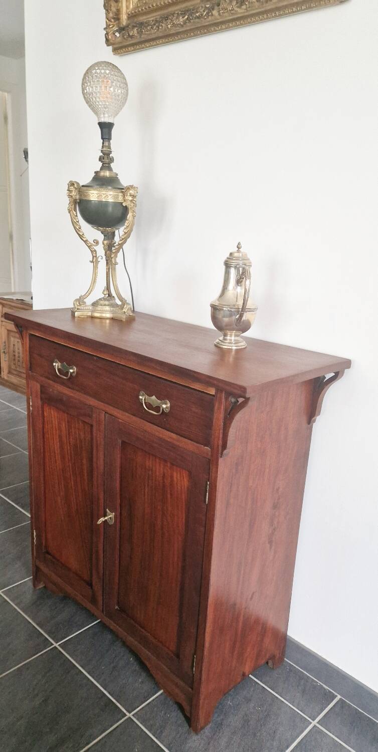 Antique mahogany sideboard signed Maple & Co, 19th century