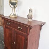 Antique mahogany sideboard signed Maple & Co - 19th century