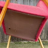 Armchairs by Joseph-André Motte, model 740, Steiner edition, circa 1958.