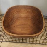 Wooden salad bowl