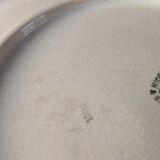 Plate from Digoin Sarreguemines