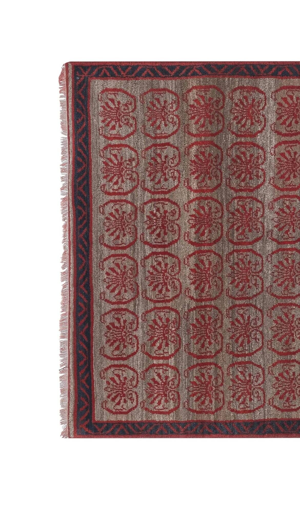 Tapis turc vintage fait main 54x138 cm
