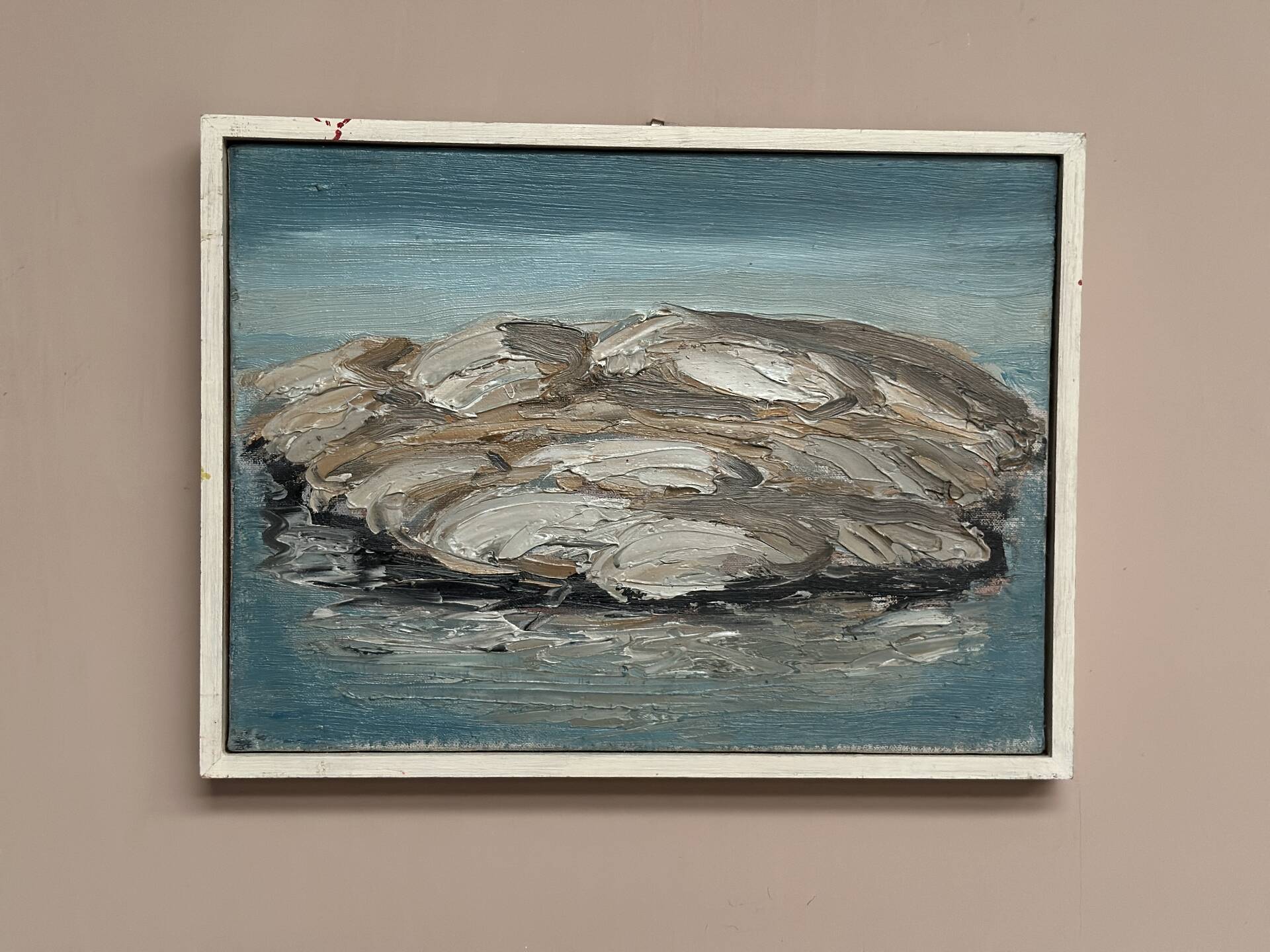 Swedish Oil on Canvas – “The Bohuslän Mountain” by Nils Olsson