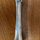 Set of 12 Knives with Silver Metal Handles + Stainless Steel Blades #B339