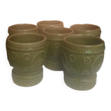 6 ceramic cups