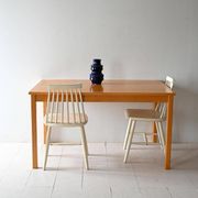 Vintage Scandinavian birch table by Skaraborgs
