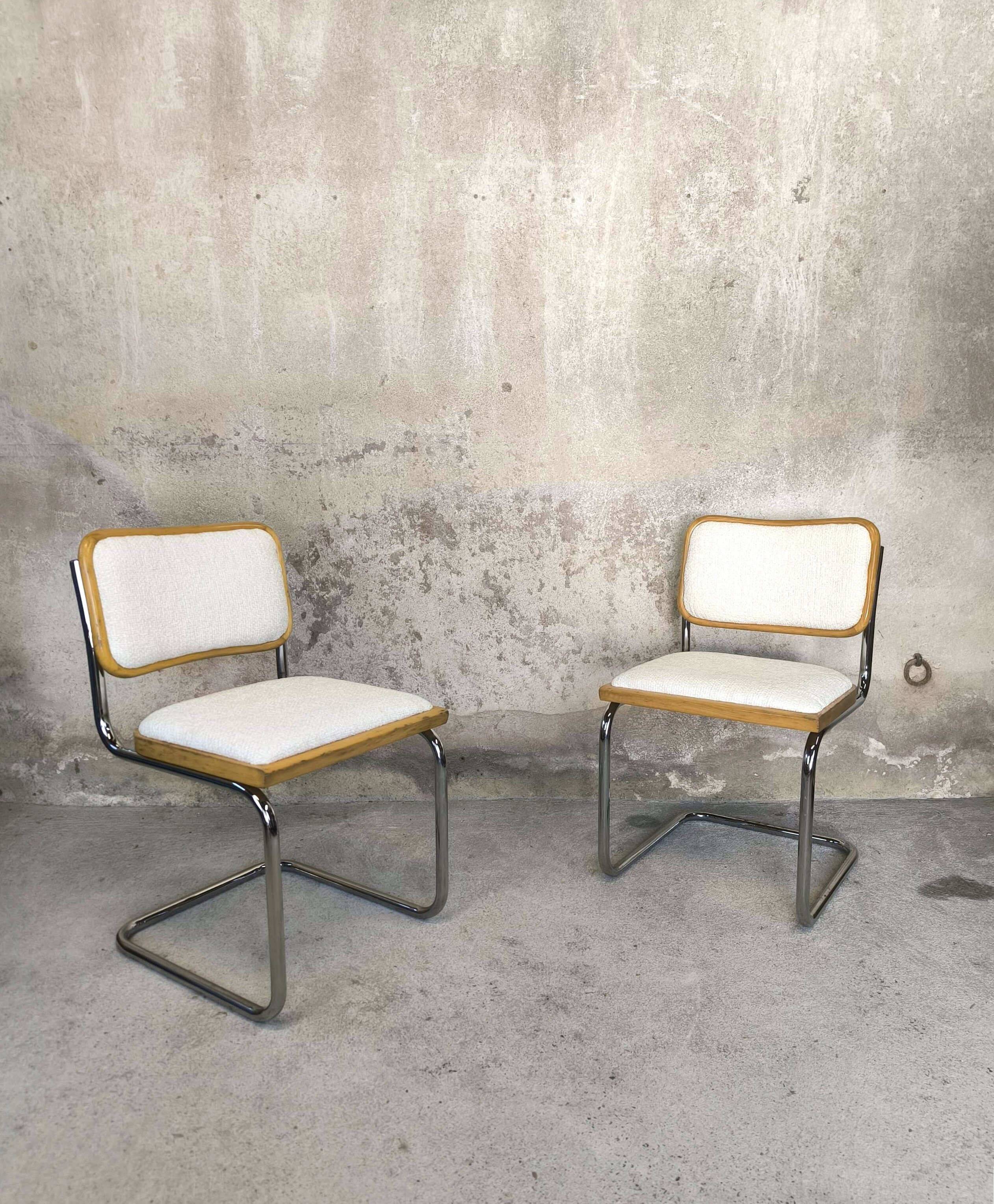 Vintage Breuer Cesca chair pair