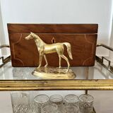Cheval en laiton