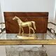 Cheval en laiton