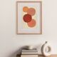Abstract painting 30x40cm painting H270 signed Eawy