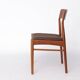 1 sur 5 chaises de salle à manger en teck Henning Kjærnulf pour KS Møbler, années 1960 | danois