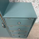 Asymmetrical Art Deco wardrobe