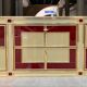 Console/chest of drawers with 6 Murano glass drawers