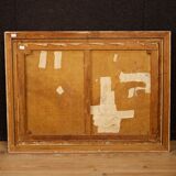 Italian signed mountain landscape painting from 20th century