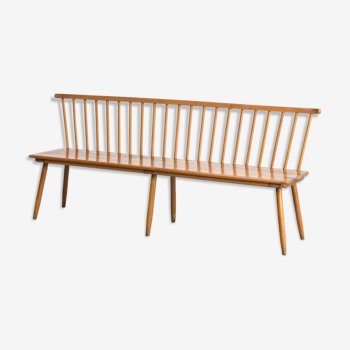 Banc en bois pour Bund des années 60