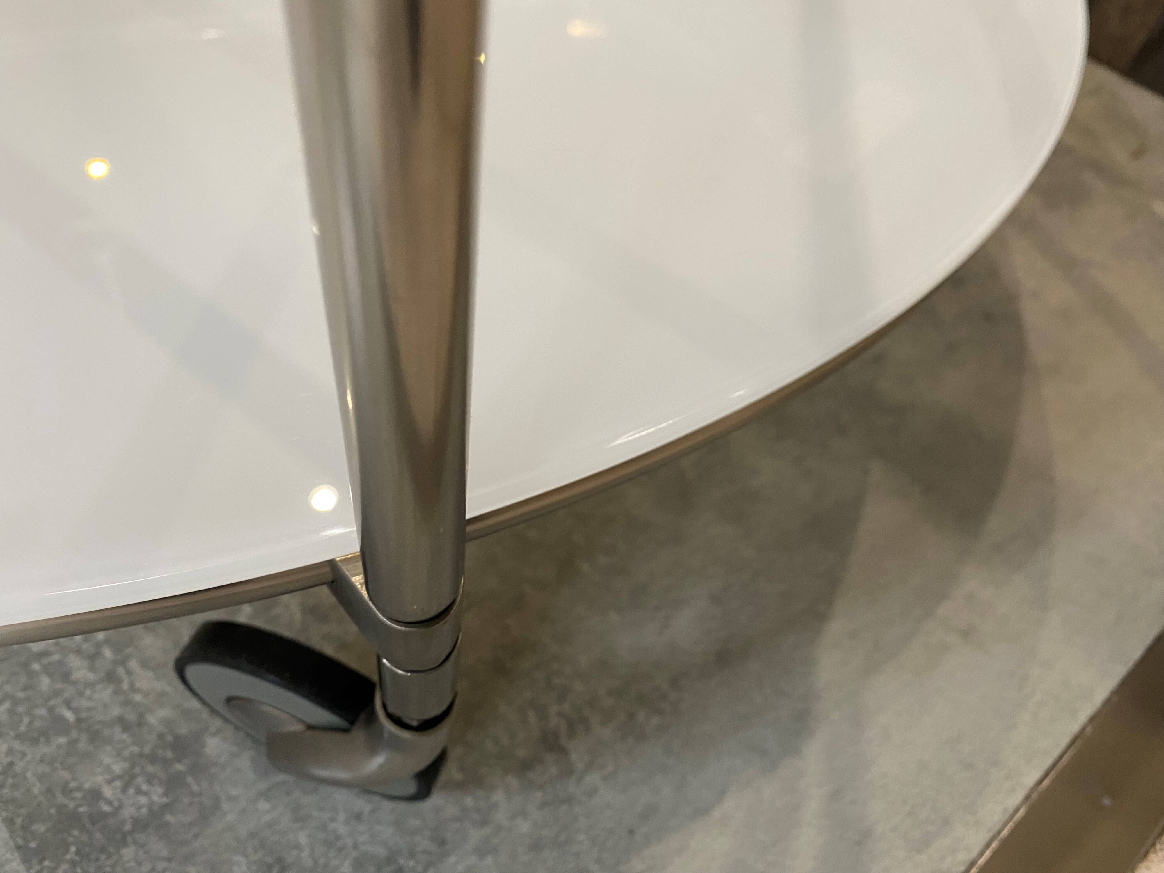 STRIND coffee table by Ehlen Johansson for IKEA, vintage white, 1970s