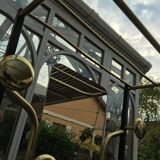 Vestiaire d’entrée miroir vintage 50