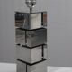 Curtis Jere vintage design lamp base "Building" chrome steel 1970s