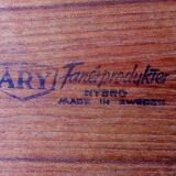 Scandinavian teak platter