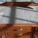 Art Deco hairdresser from the 1930s – Oak, marble, triptych mirror