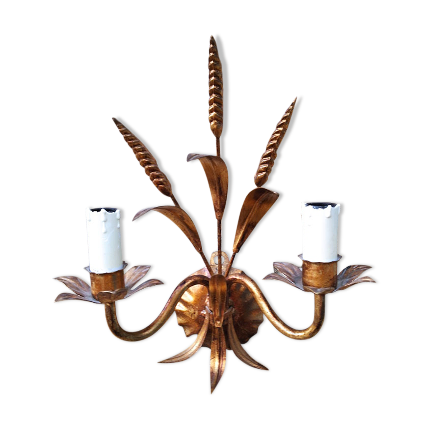 Applique épis de blé metal doré