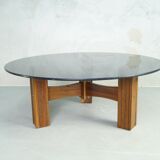 Italian Modern Rosewood Coffee Table, 1960s