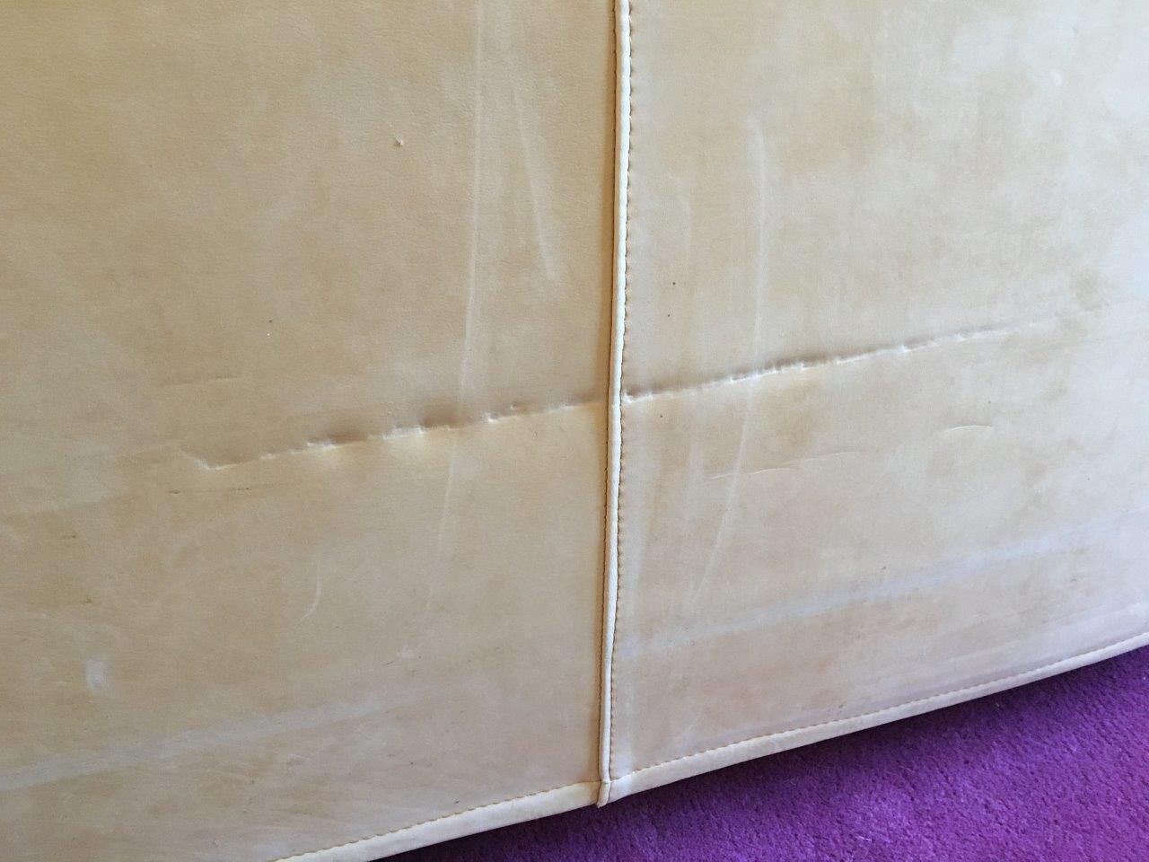 2-seater alcantara sofa