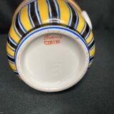 Old porcelain inkwell of Paris signed CLAIN late nineteenth