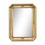 Bevelled mirror gilded wood 76x57cm
