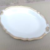 Oval porcelain dishes