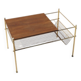Console, porte-vinyles, année 50