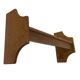 Étagère murale en bois vintage en chêne