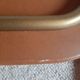 Chaise pliante structure tube et simili cuir