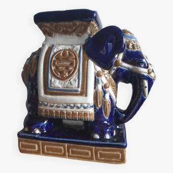 Elephant ceramic ashtray
