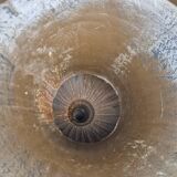 Pair of Medici cast iron vases from a bourgeois house - H73cm