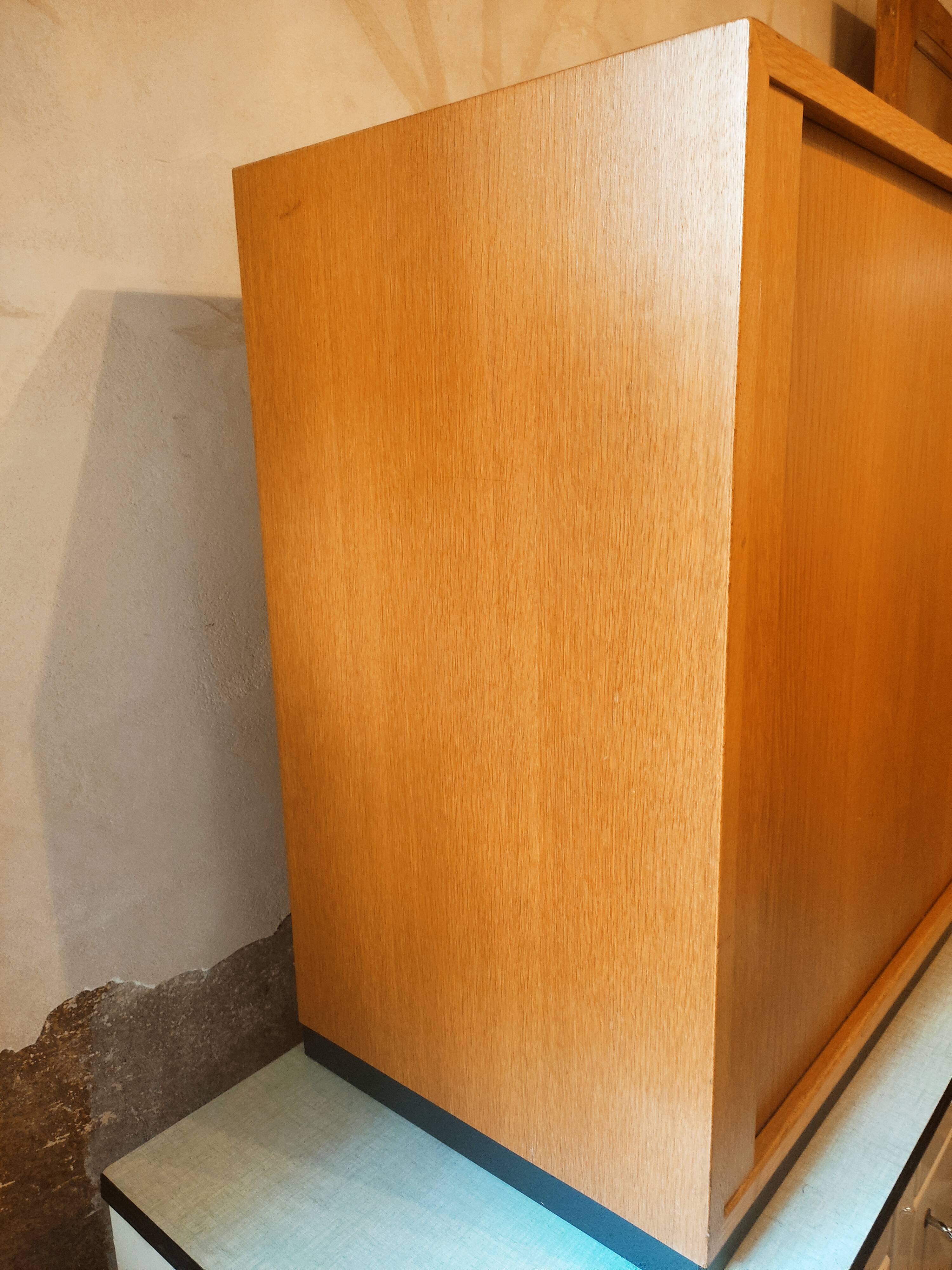 Solid beech office row