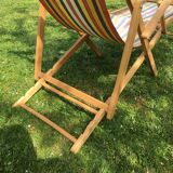 Vintage Chilean / old lounge chair