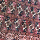 Tapis ancien Selle Tékké Boukhara fait main 64X107 CM