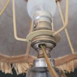 Lampe de chevet en cristal Charles Schneider.