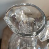Old crystal decanter