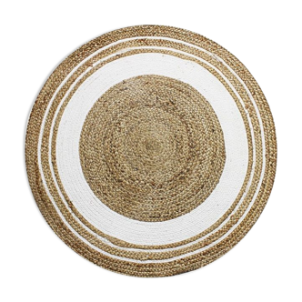 Tapis rond en jute 90 cm