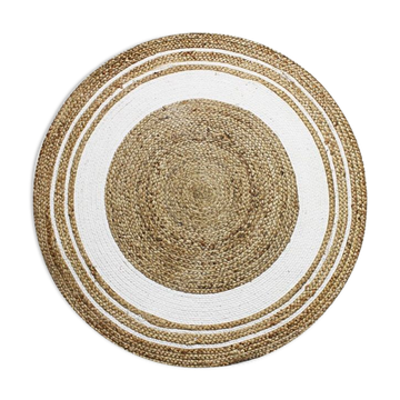Tapis rond en jute 90 cm