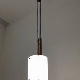 Adjustable Cylinder Pendant Mod. 437 by Tito Agnoli Produced by O-Luce, Ita