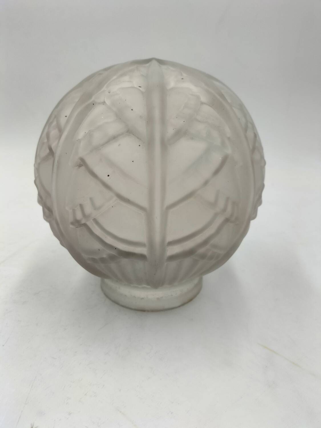 Art Deco glass pendant light