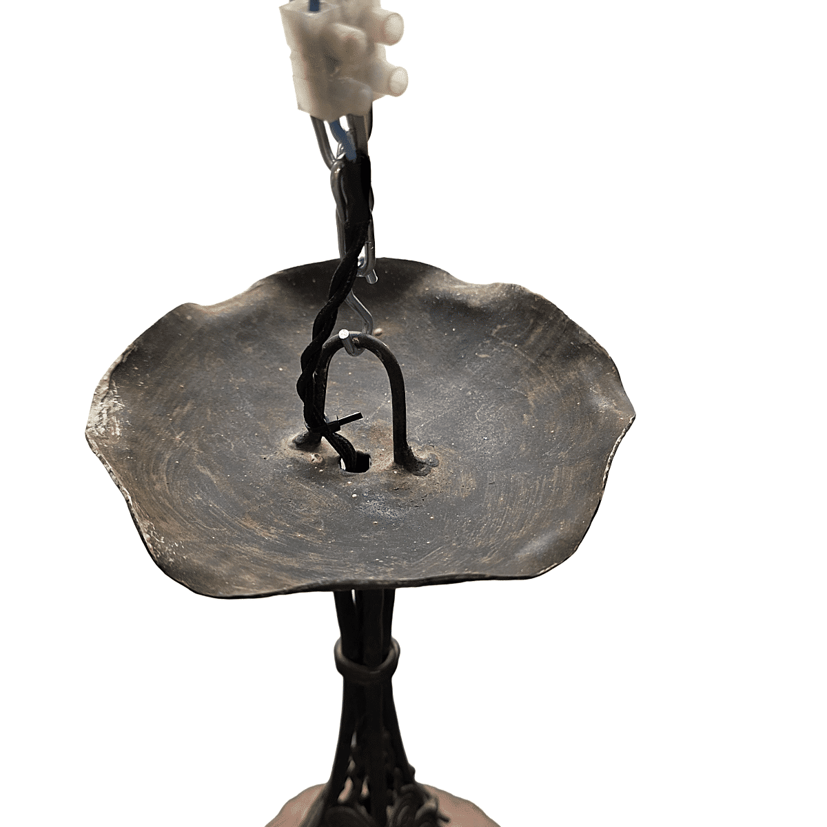 Frans Art Deco Hanglamp Van Muller Freres Luneville, 1930s