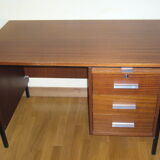 Bureau design bois et métal