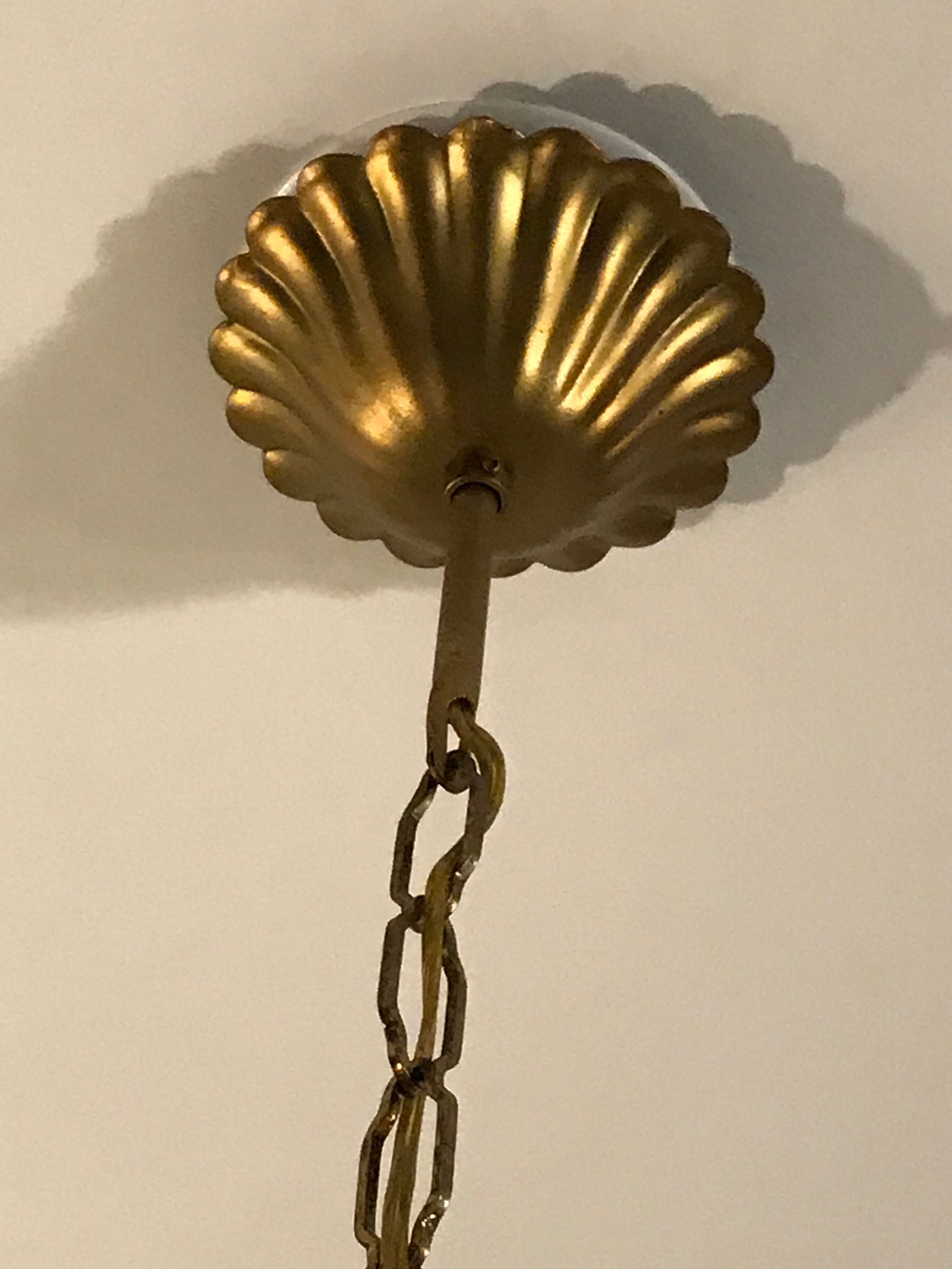 Murano crystal chandelier