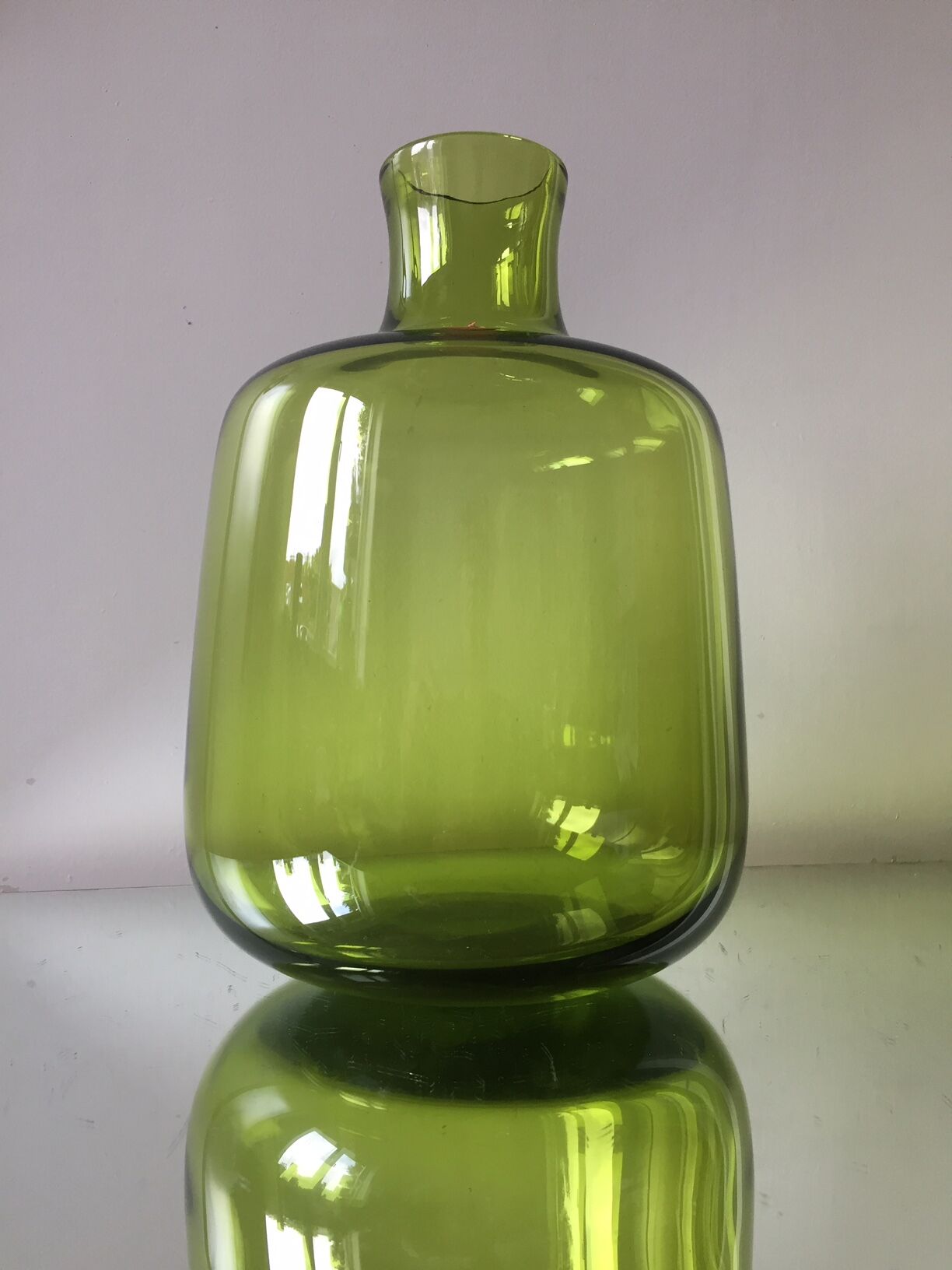 Vase Holmegaard de Christer Holmgren et Per Lutken des années 1960