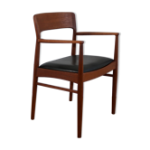 Scandinavian chair in Teak Henning Kjaernulf 1960