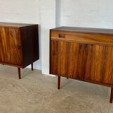 Vintage Danish buffets in rosewood from the 1960s.